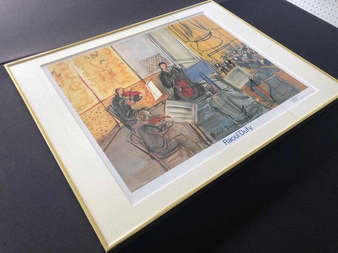 デュフィRaoul Dufy 「Le quintette」額付き