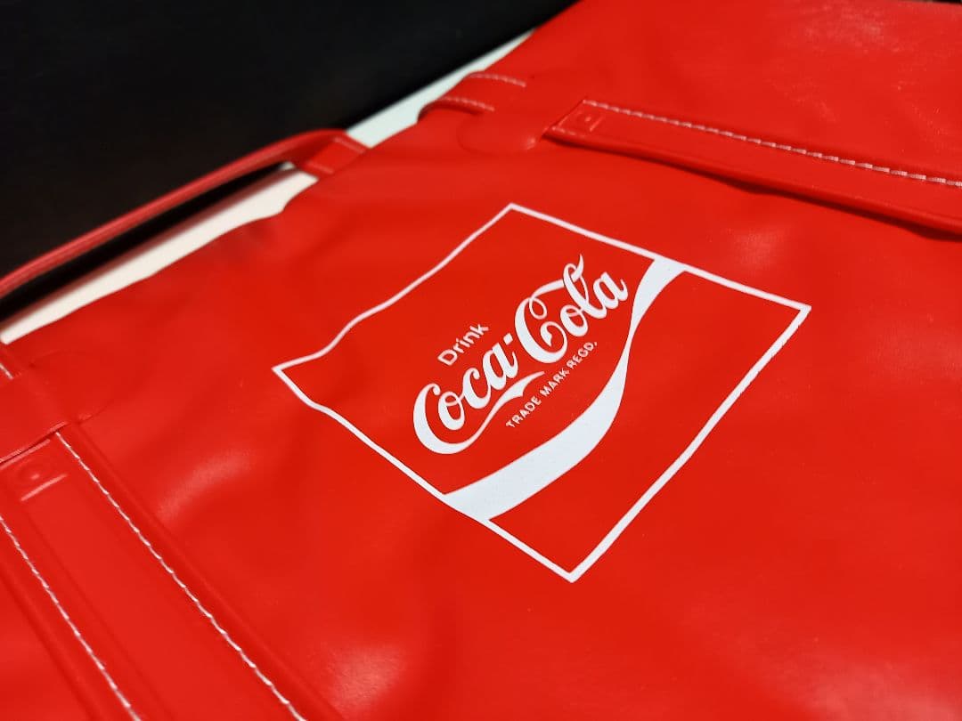 1970's　コカコーラ　スプライト　TIZER　日本製　ノベルティ　バック