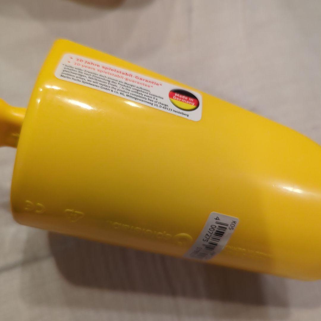 「フックス」プチバケツ じょうろ　スコップ・ふるい・クマデ　お砂場セット