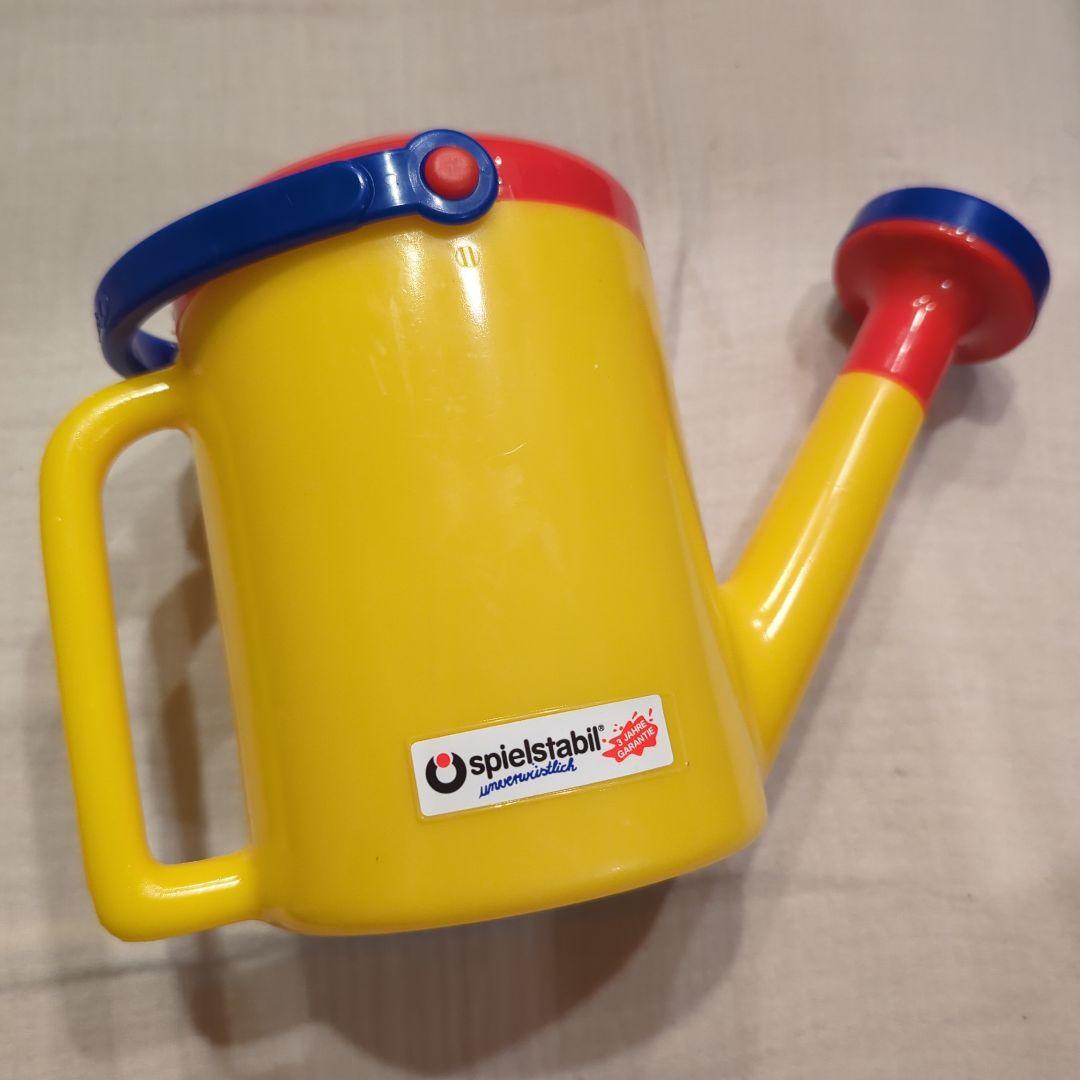 「フックス」プチバケツ じょうろ　スコップ・ふるい・クマデ　お砂場セット