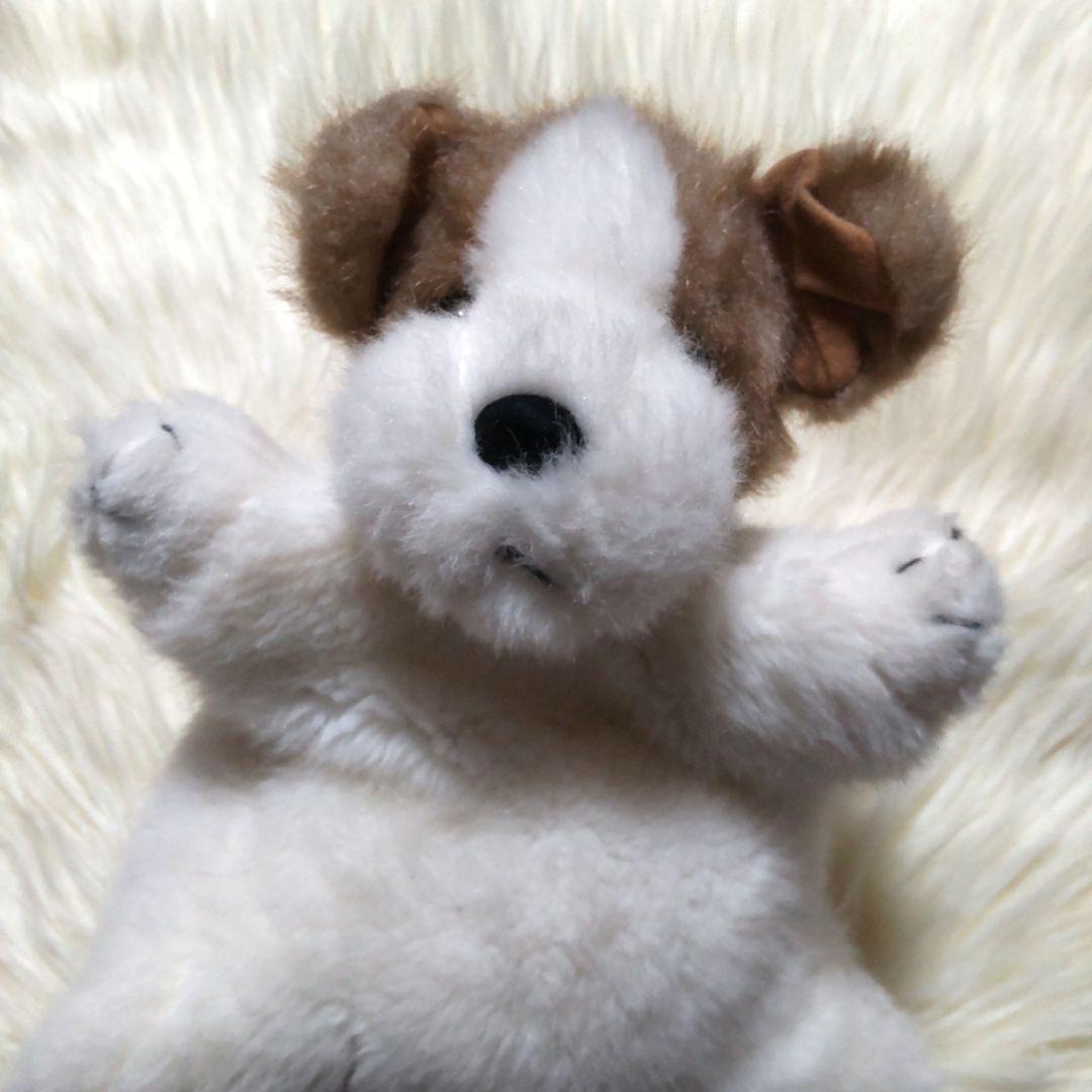 激レア ファースト社　昭和レトロ　犬 パペット　ぬいぐるみ 日本製