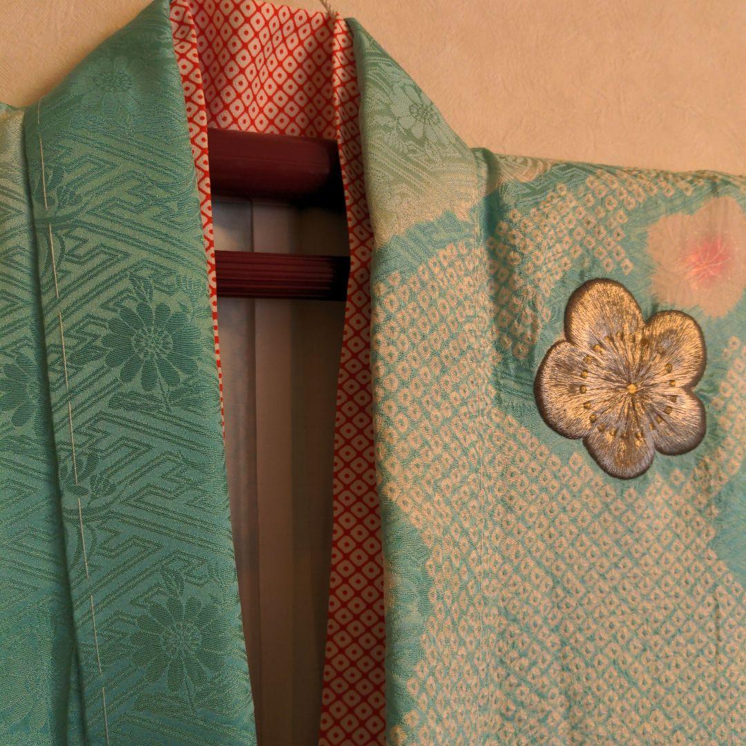 七五三　着物（しぼり）