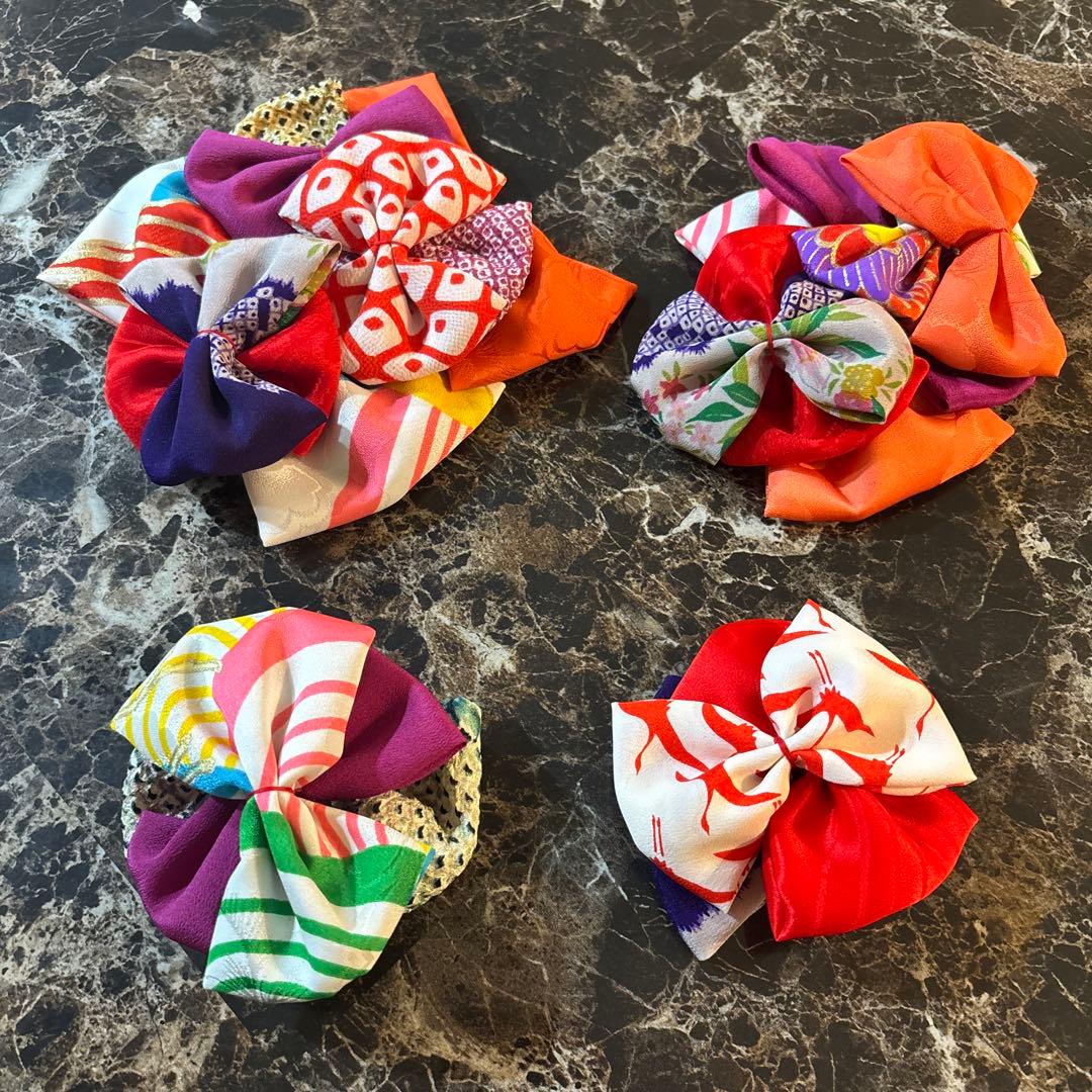 りんりんさま 3点おまとめ 髪飾り ヘッドドレス 七五三 753