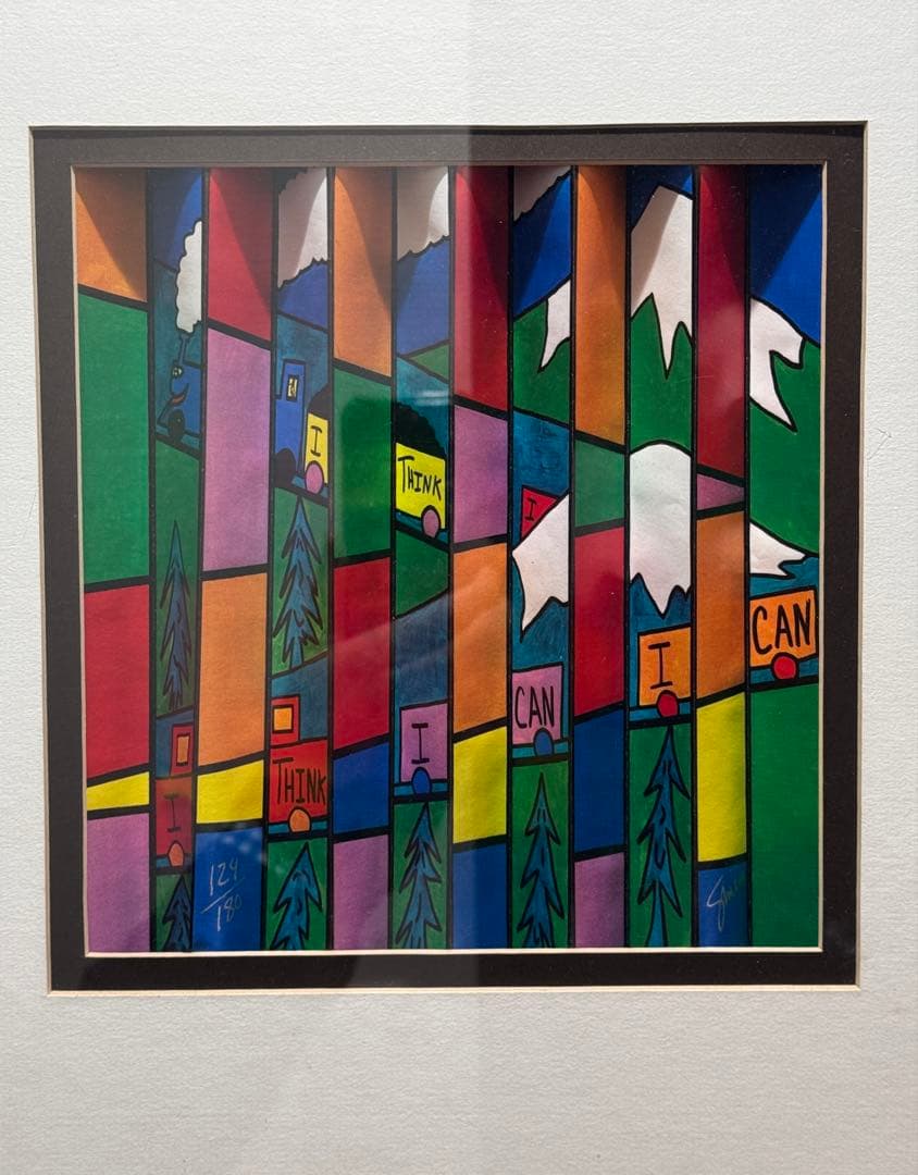 公式 グッズ 3D アートリトグラフ 「I THINK I CAN」 限定124/180