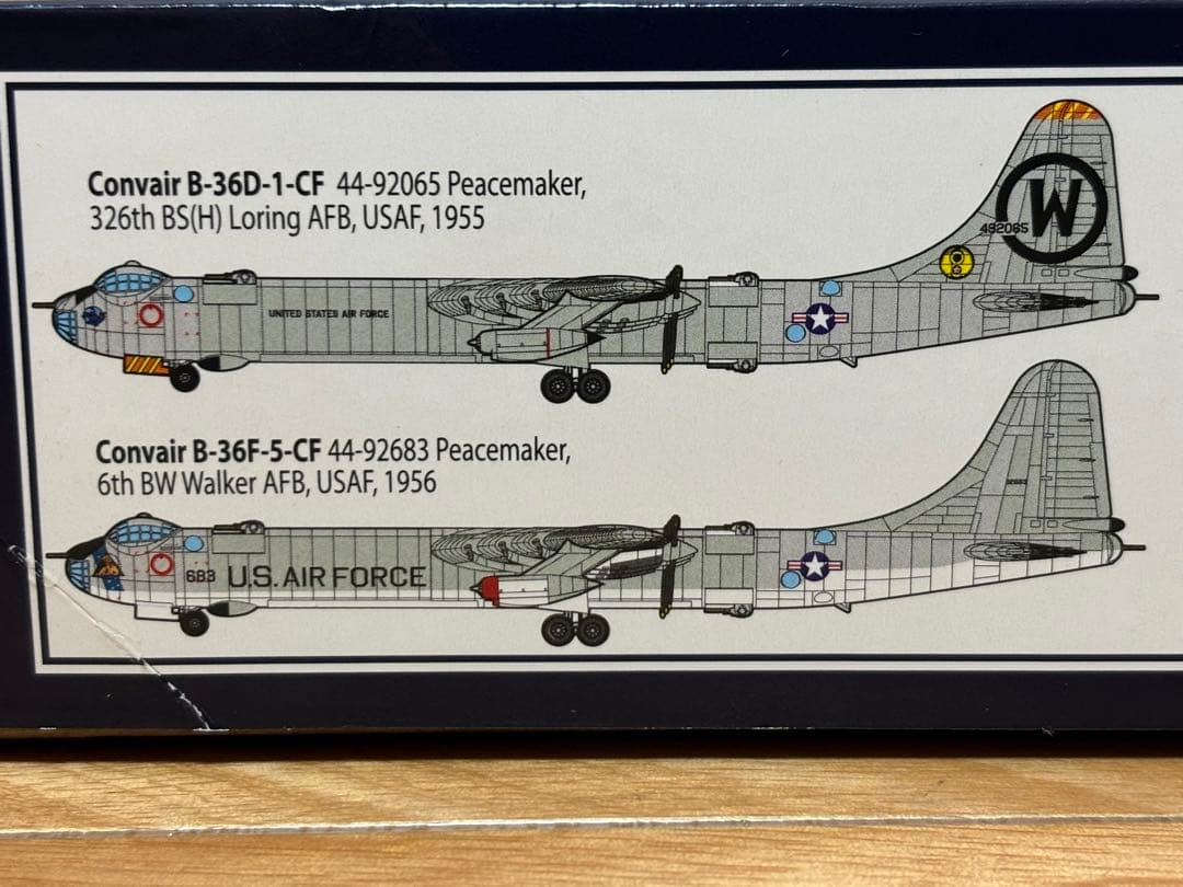 ローデン 1/144 コンベア B-36D/F/H/J ピースメーカー戦略爆撃機
