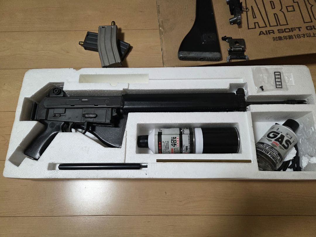 最終値下　JAC AR-18　比較的美品 マガジン2本付き箱有