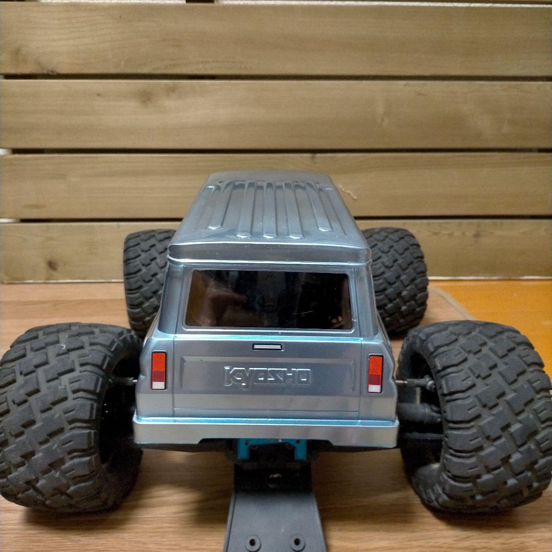 未使用！マッドワゴン　 ボディのみ　京商　ランクル60風　ブルーメタリック