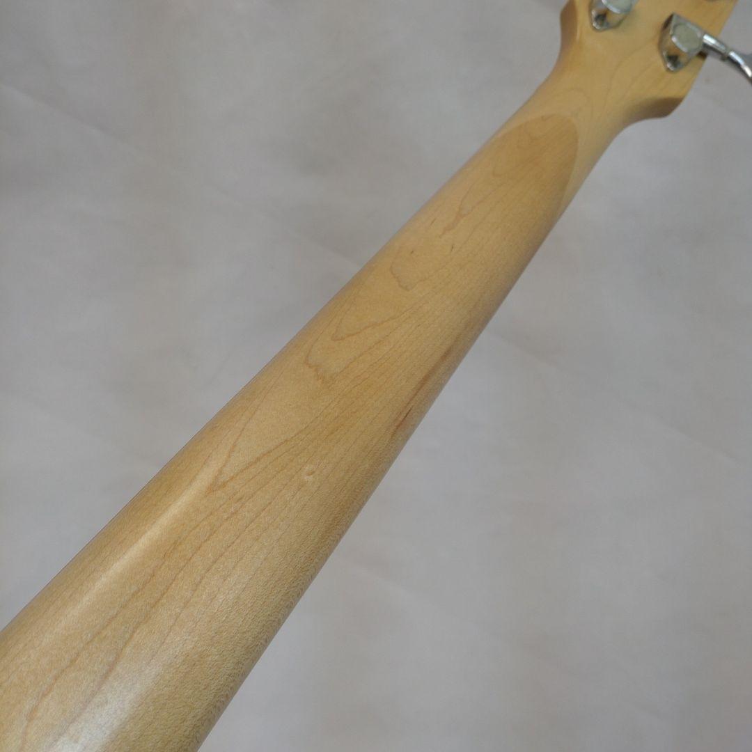 vintage フレットレス エレキベース 迷彩