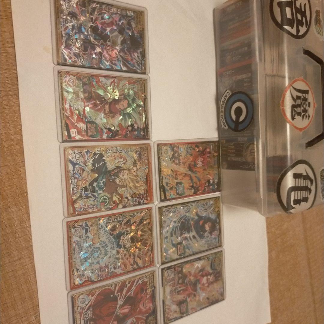 ドラゴンボールヒーローズシークレット7枚アルティメット1枚ケース