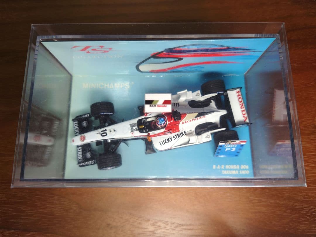 1/43 MINICHAMPS BAR006 2004アメリカGP3位 佐藤琢磨