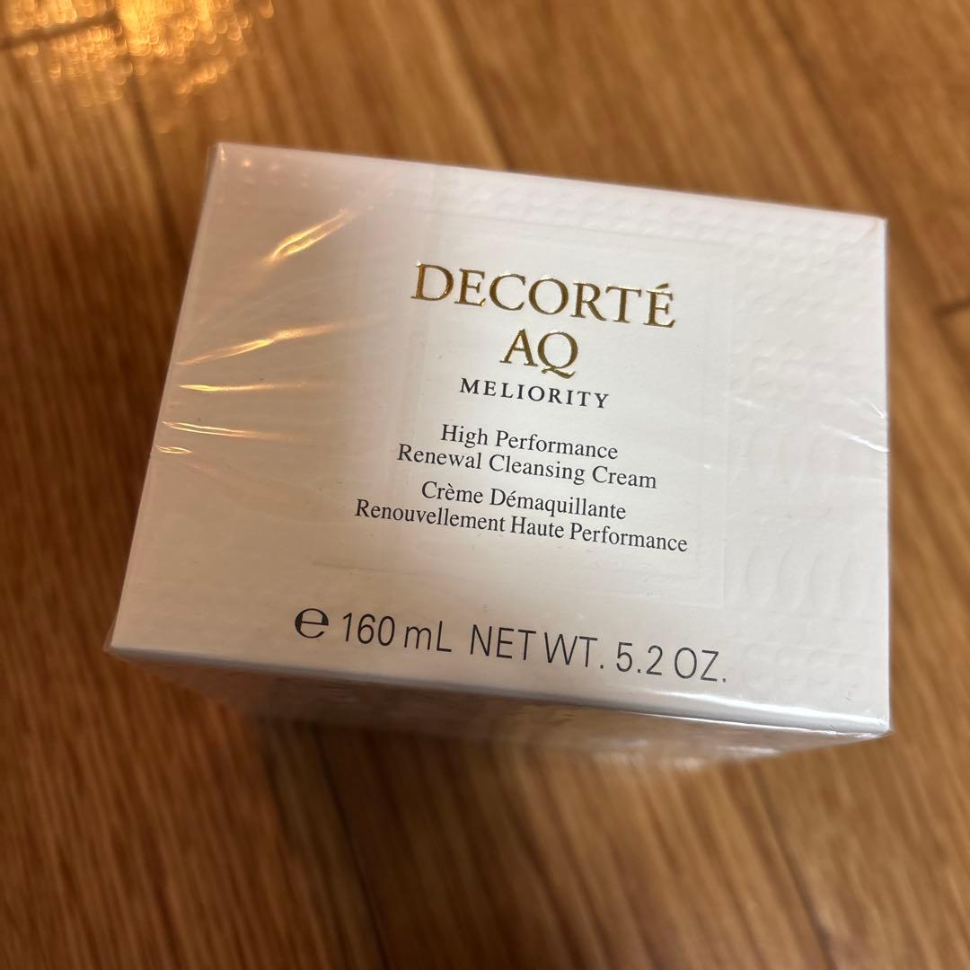 DECORTÉ AQ MELIORITY 150gクレンジングクリーム新品未開封