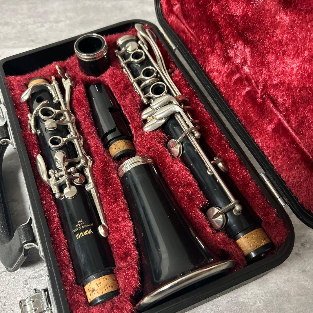 美品　YAMAHA クラリネット YCL-251 ケース付き　メンテ済