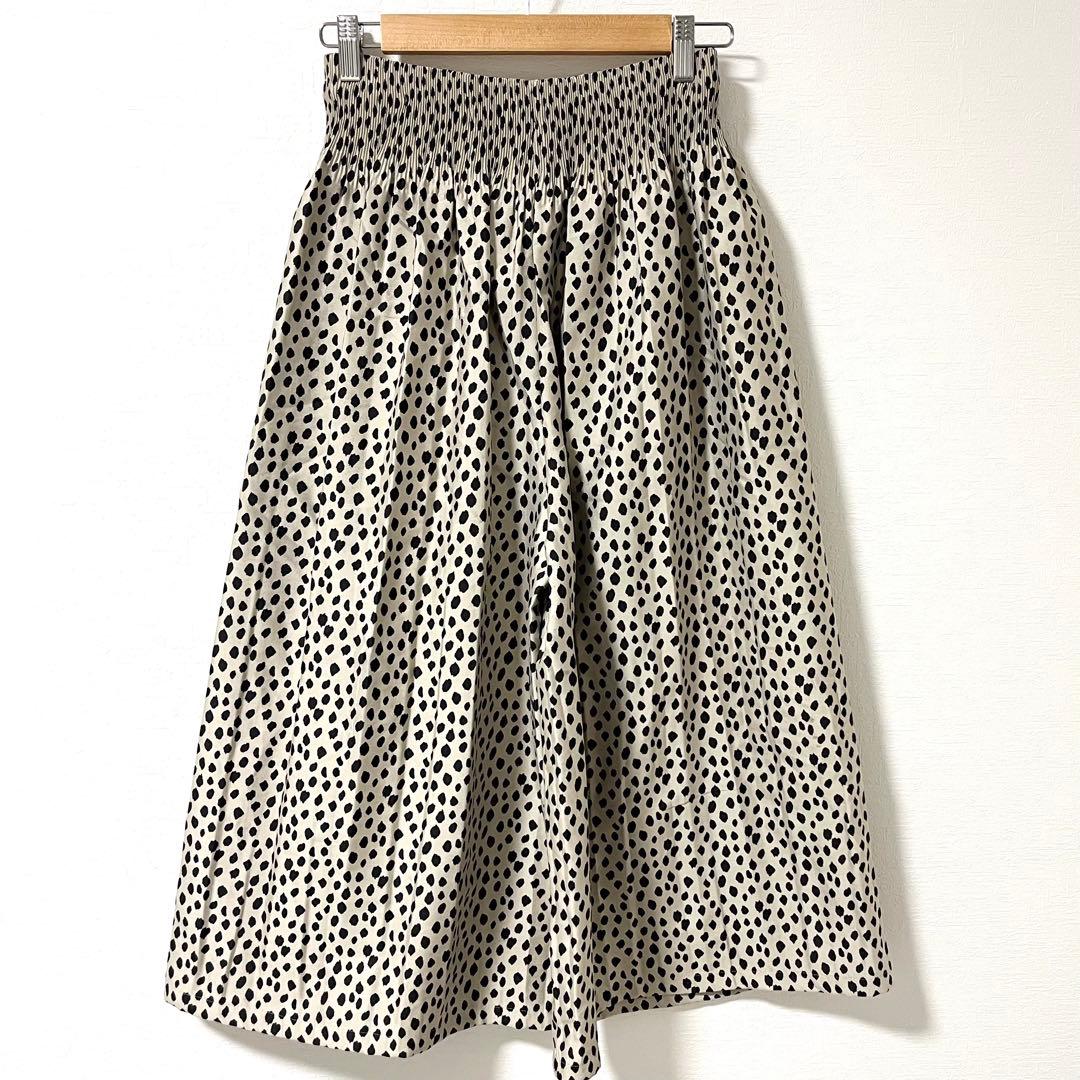 BEARDSLEY レオパードジャガードキュロット