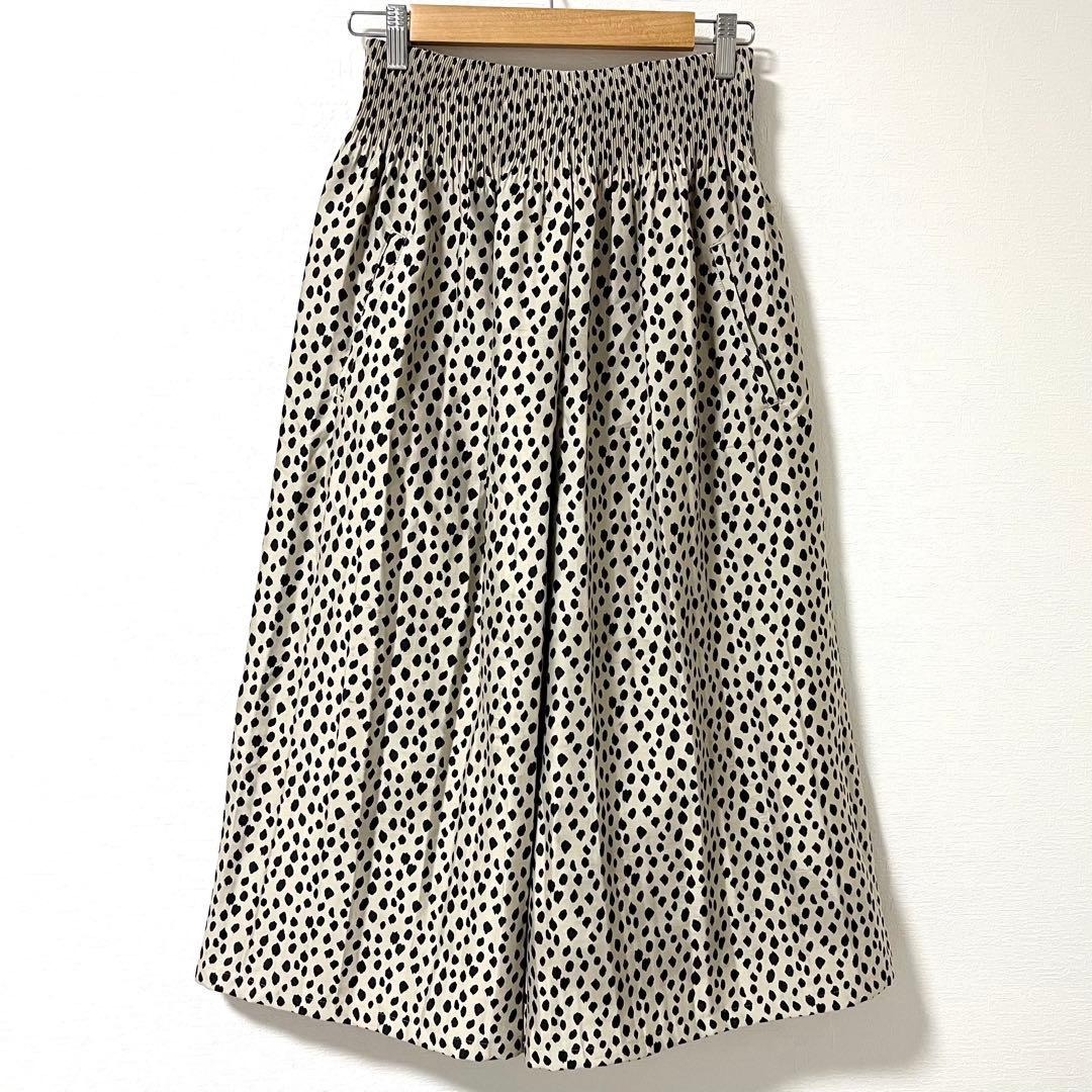BEARDSLEY レオパードジャガードキュロット