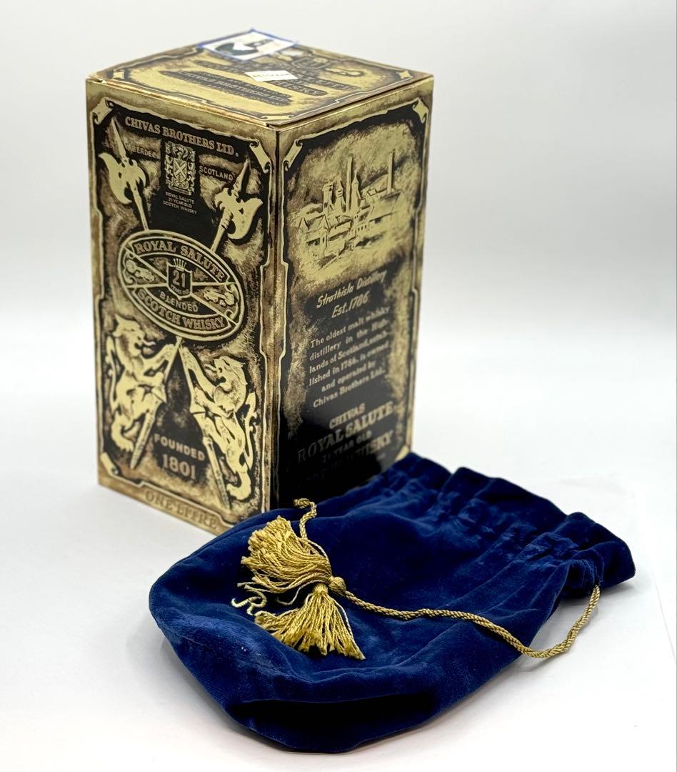 樋*成様 未開栓 ROYAL SALUTE ロイヤルサルート 21年 40% ウ