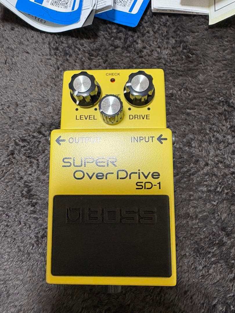 BOSS BP-1w SD-1 DS-1x (おまけ　KORGペダルチューナー)