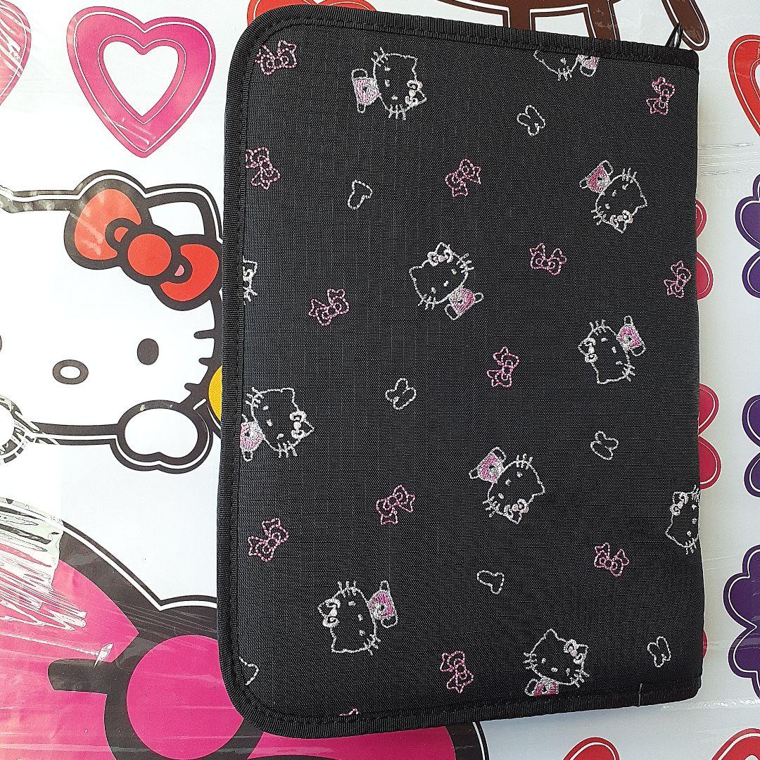 激レア】ハローキティ マルチケース 母子手帳ケース 黒 サンリオ 平成