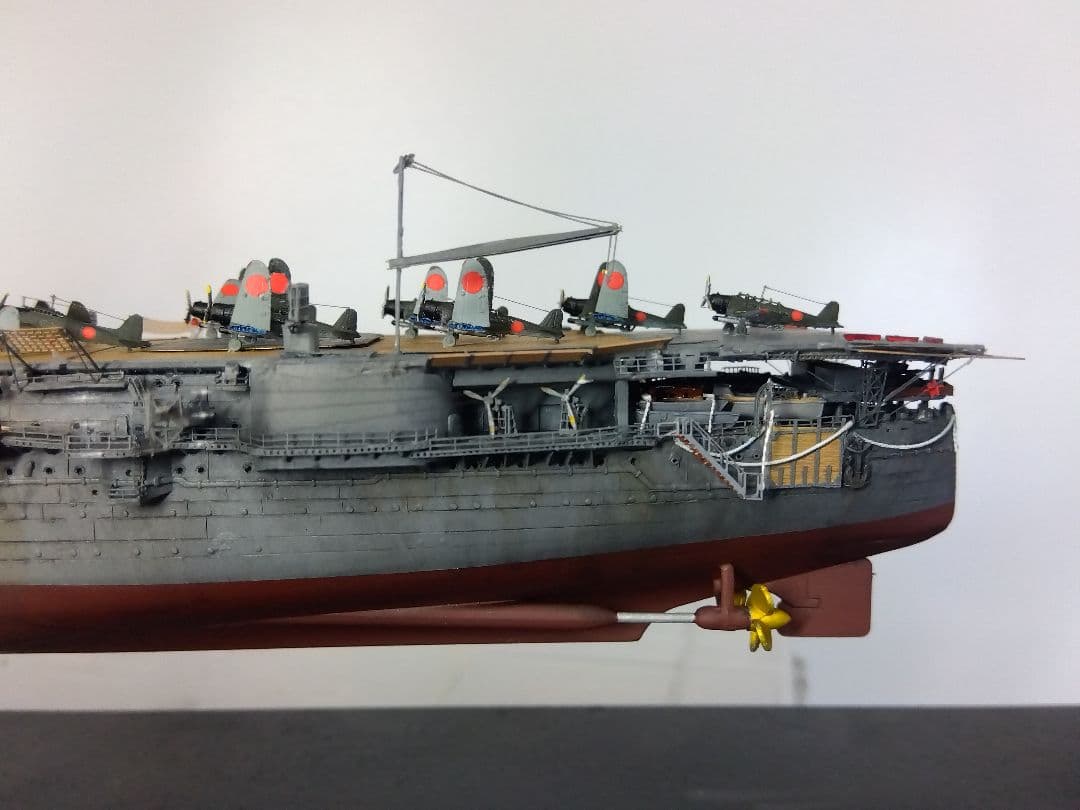 J*J様 1/700 精密模型帝国海軍正規空母「隼鷹」完成品 - メルカリ