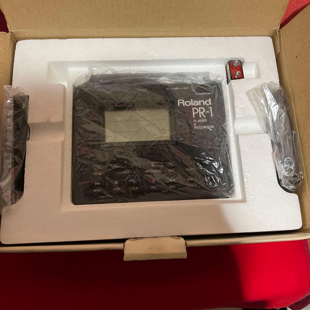 □Roland○未使用PR−1♢プレーヤー＆○レコーダー♢シーケンサー