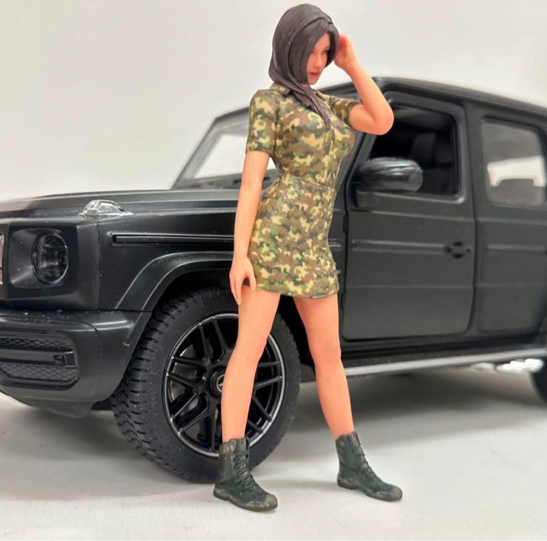 完成品　1/12 JOYミリタリー　フィギュア　1/64より大　ミニカーに