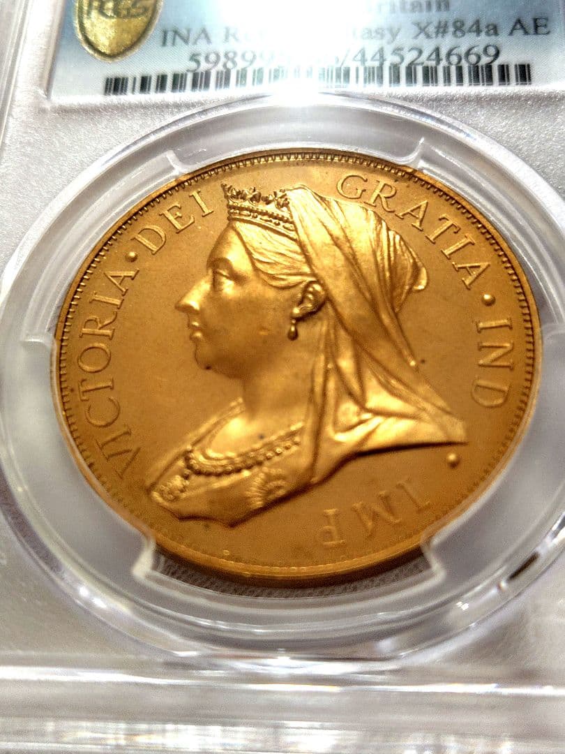 ヴィクトリア女王 銅メダル PCGS PR66 - メルカリ