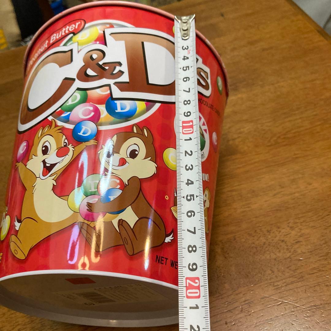 チップとデール　スチール　バケツ　ゴミ箱　新品未使用