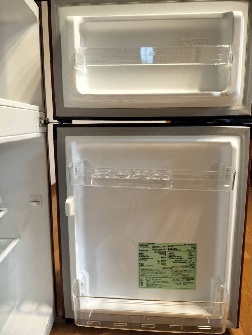 アイリスオーヤマ　2021年製　冷凍冷蔵庫　PRC-B092D-M