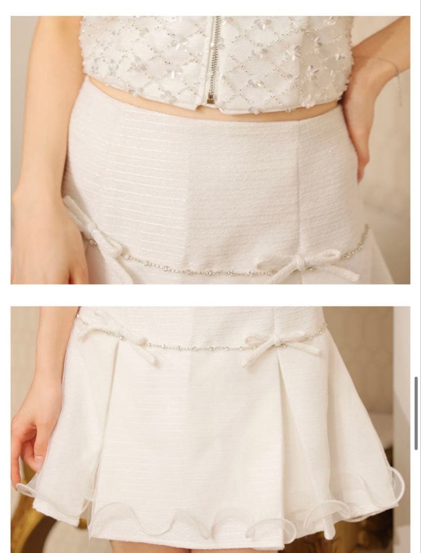 ROBE￼deFLEURS ローブドフルール fm3563 Blue Sサイズ