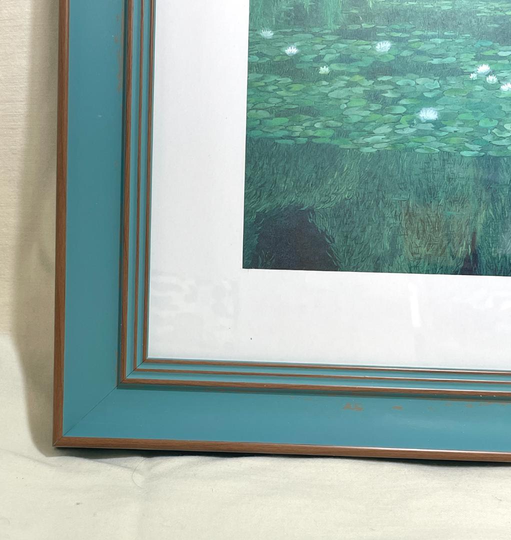 新品】東山魁夷「沼の静寂」 ポスター 複製画 日本画 風景画 高級額