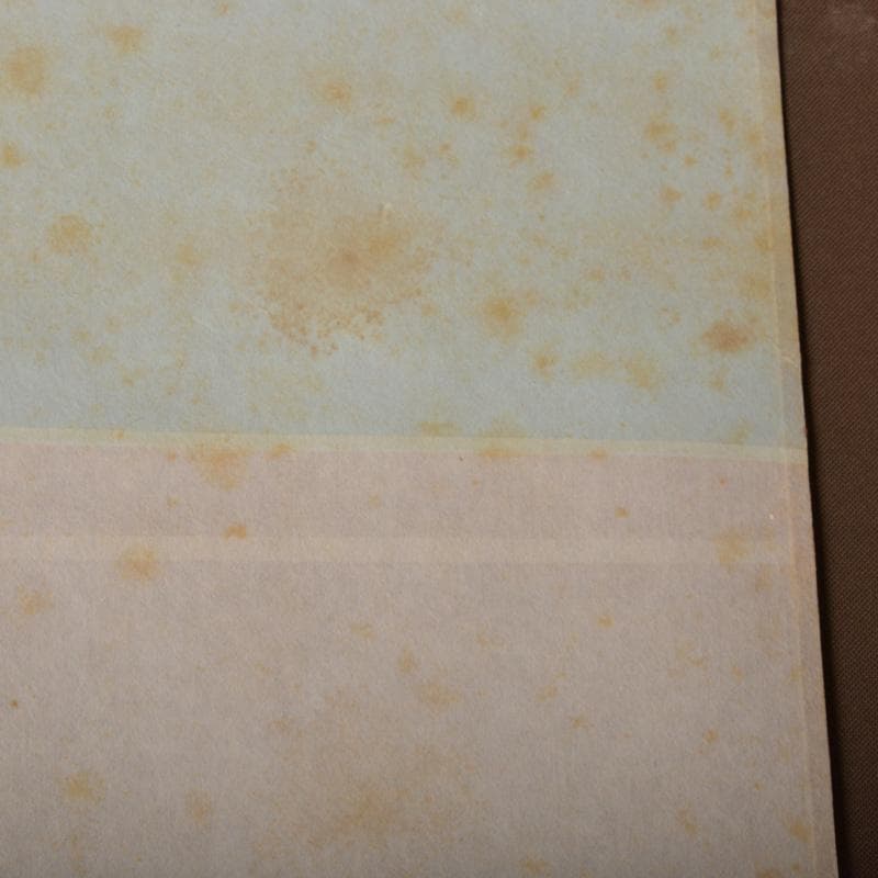 RIO　前大徳藤井誡堂筆　一行書遠山無限碧層々水墨画賛共箱　N　6498A