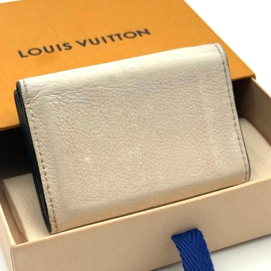 ルイヴィトン ポルトフォイユ ロックミニ 三つ折り コンパクト 財布