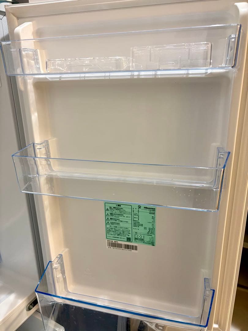 【年内お値下げ！】2024年製 Hisense HR-D16F 162L冷蔵庫