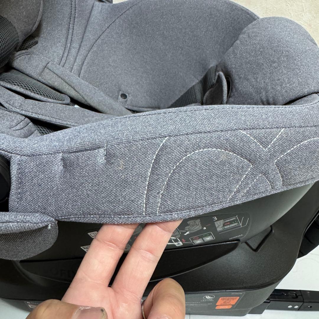 エールベベ クルット4i ISOFIX対応 チャイルドシート 回転式 中古美品