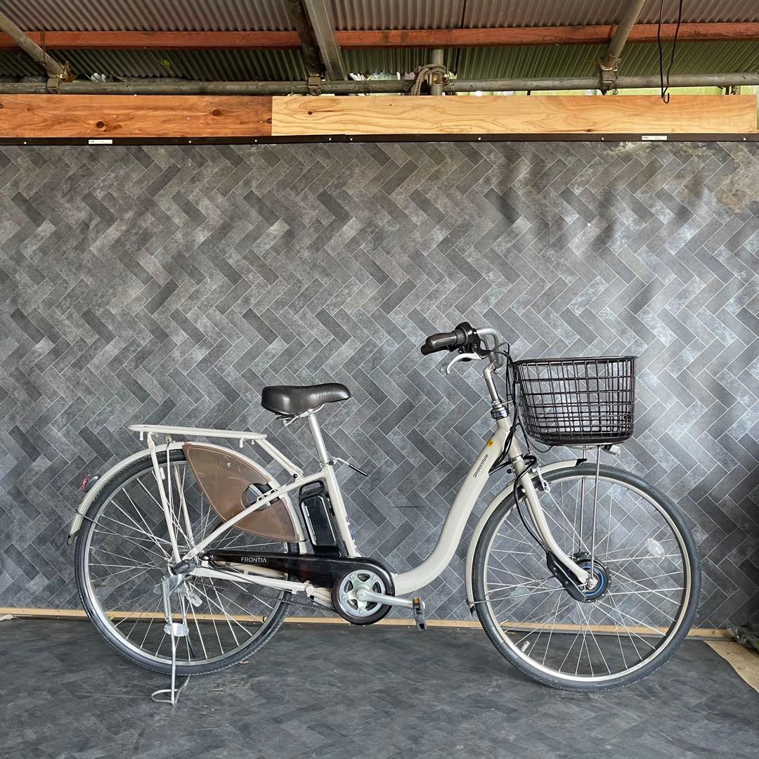 FRONTIA シティタイプ 電動アシスト自転車 グレー