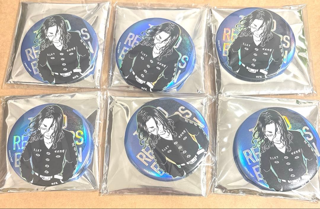 東京リベンジャーズ 台湾 高雄 台北展 水玉光缶バッジ 場地圭介 - メルカリ