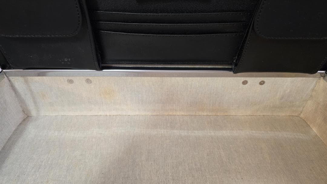 【値下げ】GLOBE-TROTTER 18インチ スリムアタッシュ（ネイビー）