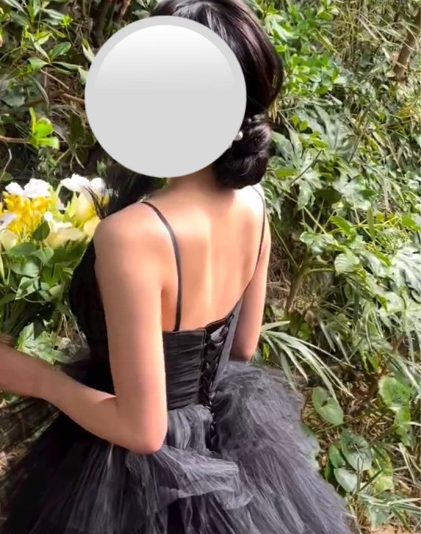 ウェディングドレス　カラードレス　ブラックドレス