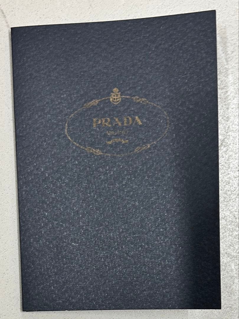 PRADA グリーンレザー ハンドバッグ
