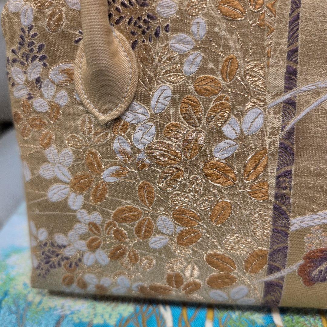 利休バック　和装バック　響創バック　正絹　超美品