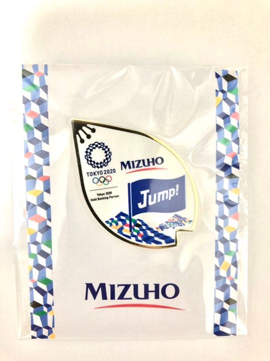 【非売品】東京オリンピック・パラリンピック　ピンバッジ　5点セット　みずほ銀行
