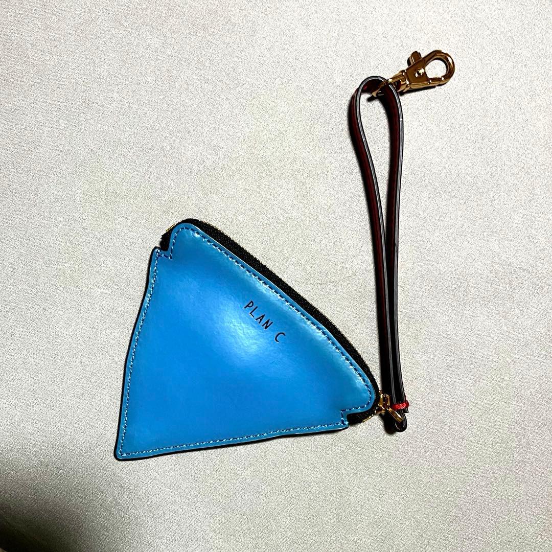 専用　PLAN C 三角形レザーケース