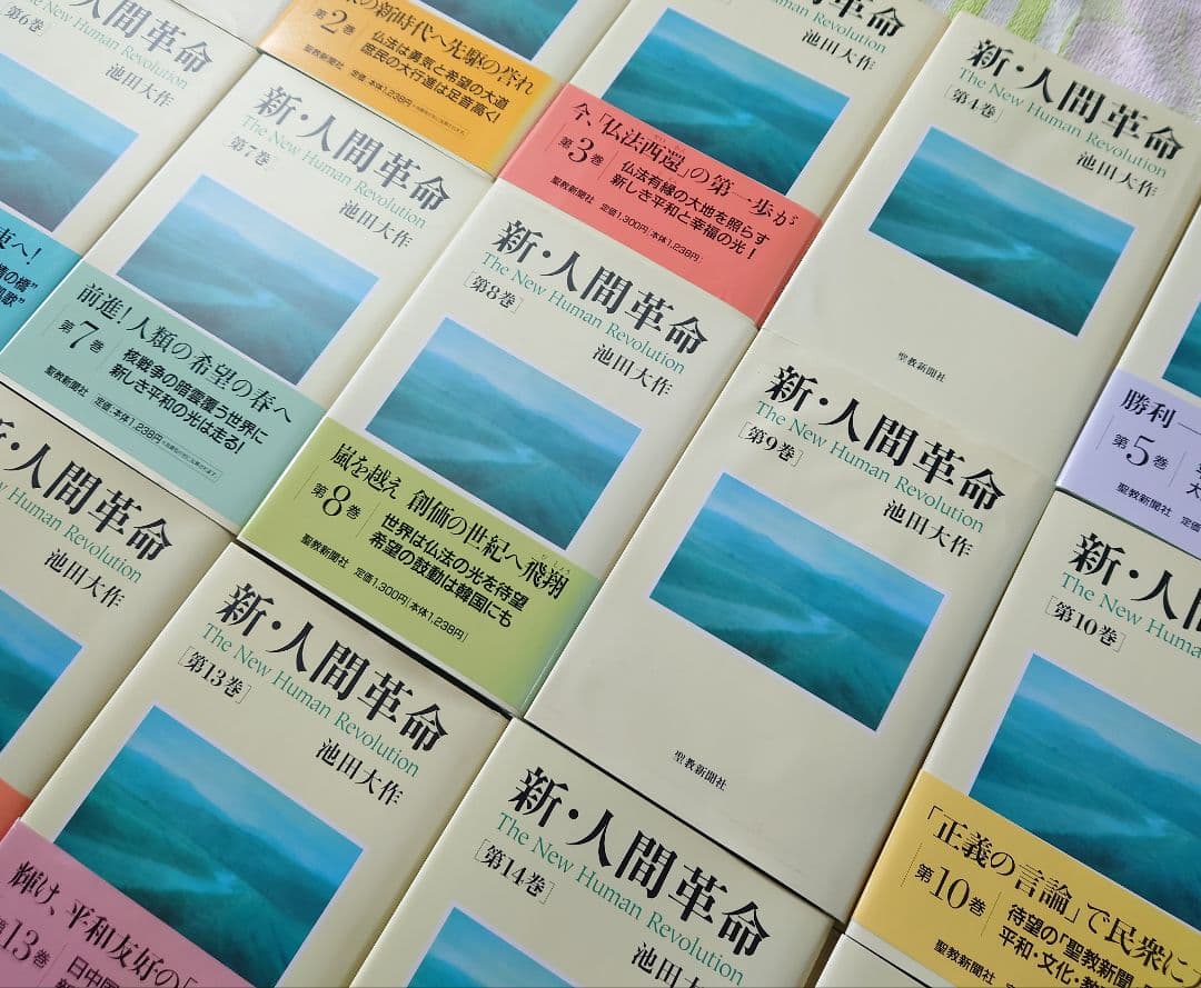 桜*子様 新人間革命 全巻セット 1-30上下巻 池田大作 創価