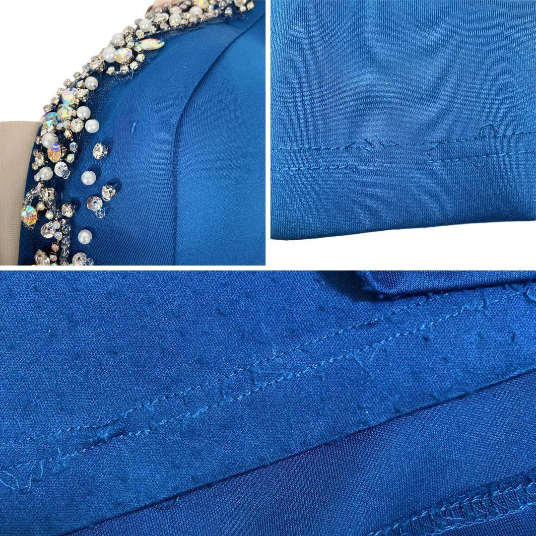 AngelR エンジェルアール バストビジューデザインキャミソールロングドレス