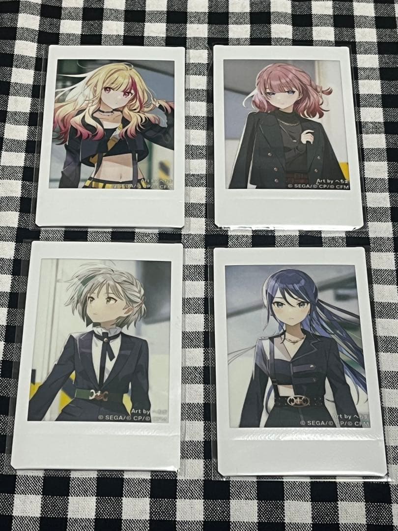 プロセカZOZO コラボチェキセット第一弾5セット