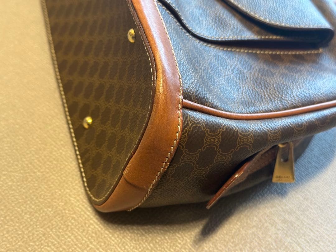 CELINE ドット柄 ハンドバッグ