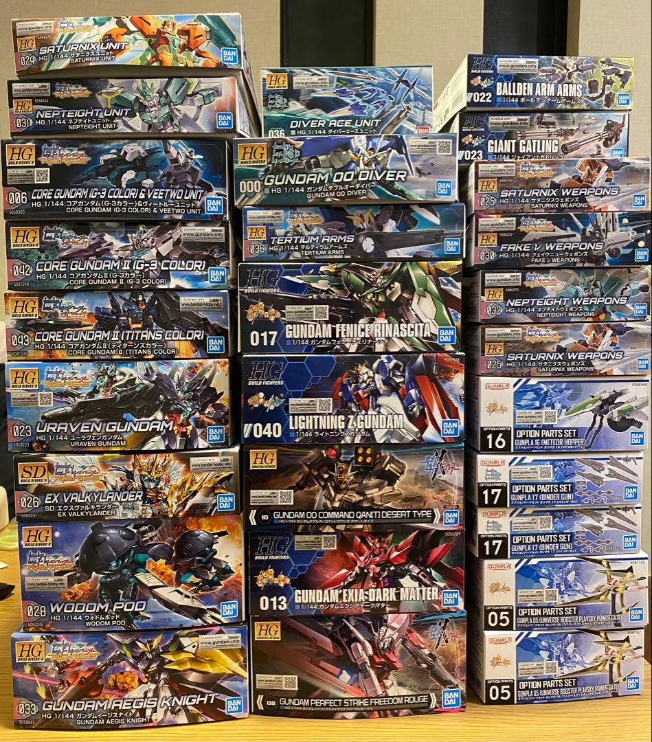 HG ライトニングZガンダム　ガンダムビルドダイバーズ　ガンプラセット HG ライトニングZガンダム ガンダムビルドダイバーズ ガンプラセット