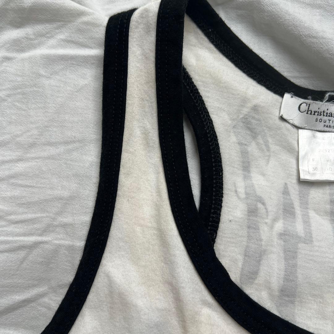 クリスチャンディオール　ジョンガリアーノ期　タンクトップ