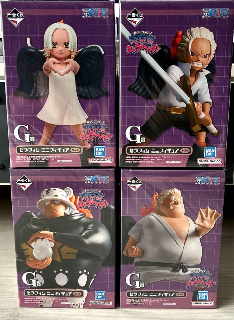 ワンピース！一番くじ！エッグヘッドG賞セラフィムセット！