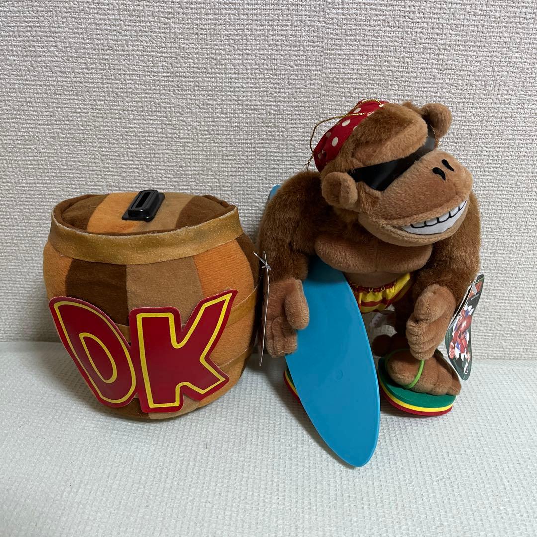 非売品 ドンキーコング ぬいぐるみ 4点セット 希少 1995年製 ドンキー
