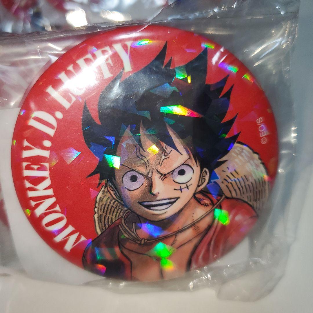 ONE PIECE オールスター缶バッジ【ルフィ】20点 ジャンプショップ 20th